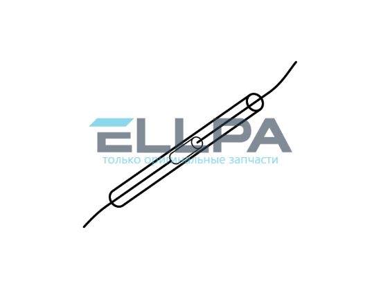 Изображение Линия с плавким предохранителем для кофемолки ( 1.25A L=450mm) 5013257371 для кофемашин Delonghi
